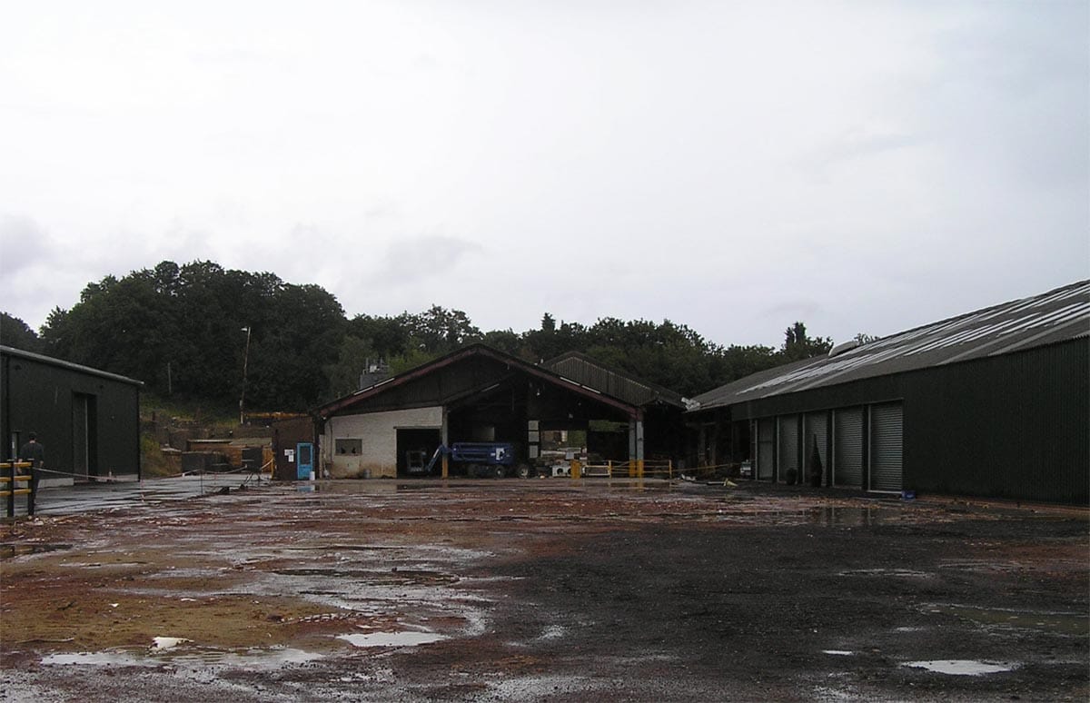 New Warehouse Site Nearly Clear